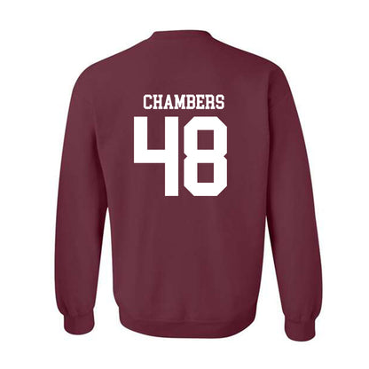 Mississippi State - NCAA Football : Hayden Chambers - Classic Shersey Crewneck Sweatshirt-1