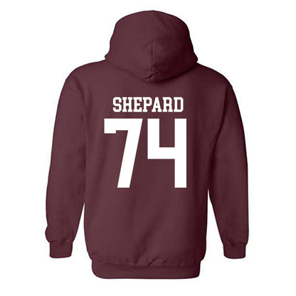 Mississippi State - NCAA Football : Kison Shepard - Classic Shersey Hooded Sweatshirt-1