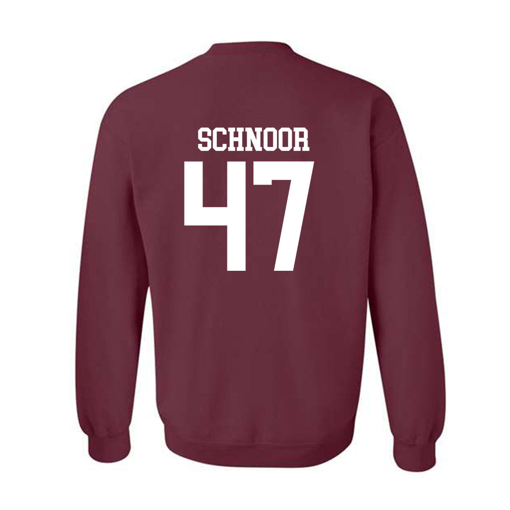 Mississippi State - NCAA Baseball : JT Schnoor - Classic Shersey Crewneck Sweatshirt-1