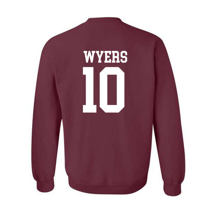 Mississippi State - NCAA Baseball : Drew Wyers - Classic Shersey Crewneck Sweatshirt-1