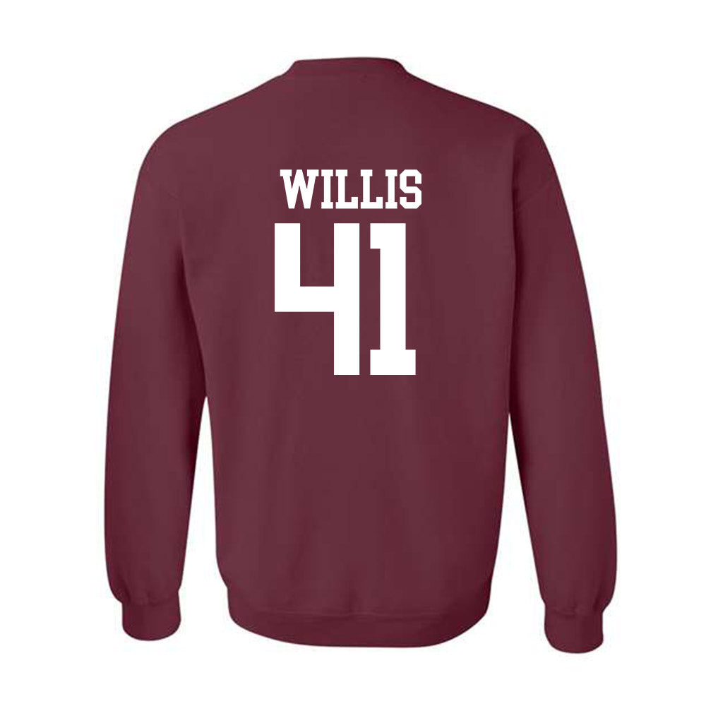 Mississippi State - NCAA Football : Tyshun Willis - Classic Shersey Crewneck Sweatshirt-1