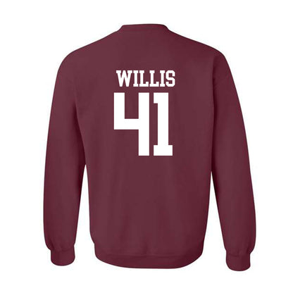 Mississippi State - NCAA Football : Tyshun Willis - Classic Shersey Crewneck Sweatshirt-1