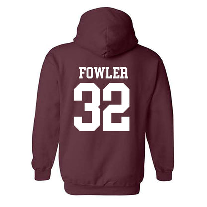 Mississippi State - NCAA Baseball : Peyton Fowler - Classic Shersey Hooded Sweatshirt-1