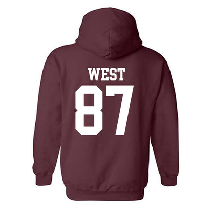Mississippi State - NCAA Football : Sam West - Classic Shersey Hooded Sweatshirt-1