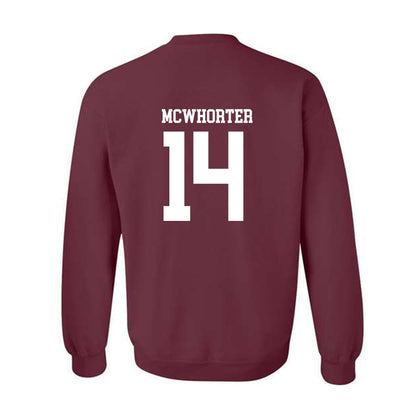 Mississippi State - NCAA Football : Brodie McWhorter - Classic Shersey Crewneck Sweatshirt-1