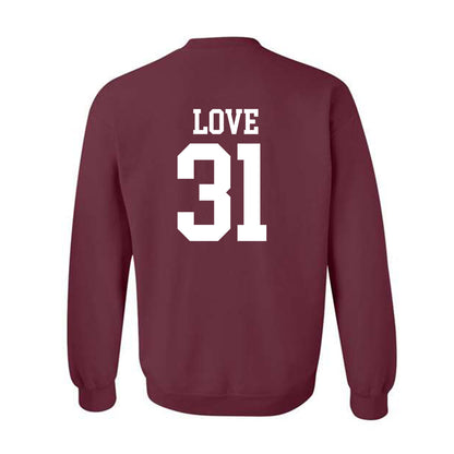 Mississippi State - NCAA Football : Terrance Love - Classic Shersey Crewneck Sweatshirt-1
