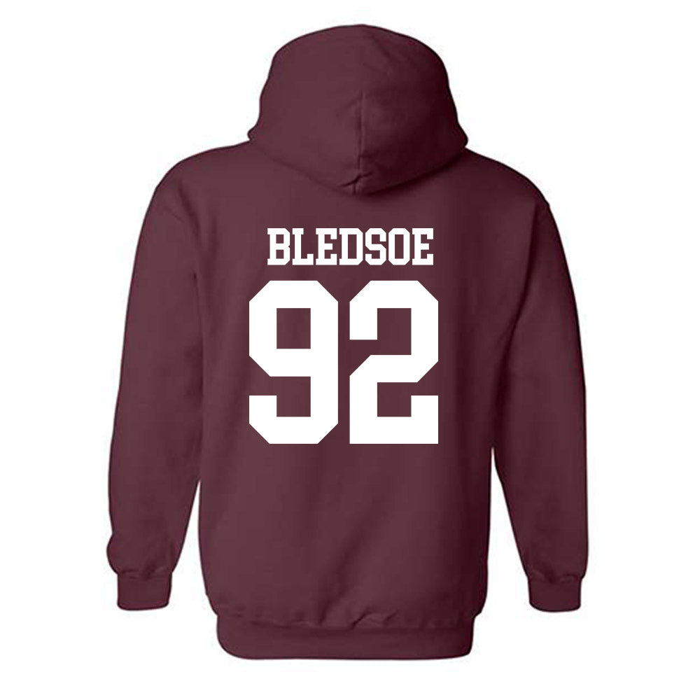 Mississippi State - NCAA Football : Jaray Bledsoe - Classic Shersey Hooded Sweatshirt-1