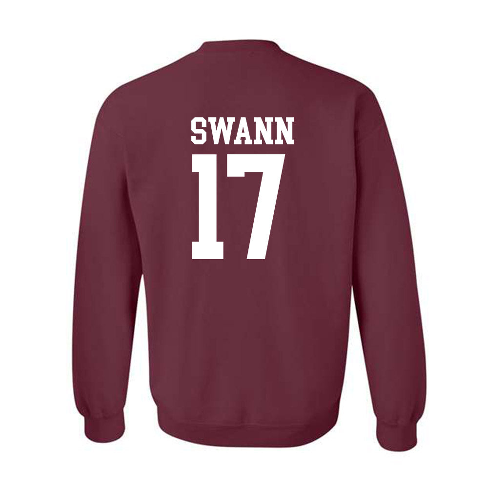 Mississippi State - NCAA Football : AJ Swann - Classic Shersey Crewneck Sweatshirt-1