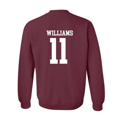 Mississippi State - NCAA Football : Ayden Williams - Classic Shersey Crewneck Sweatshirt-1