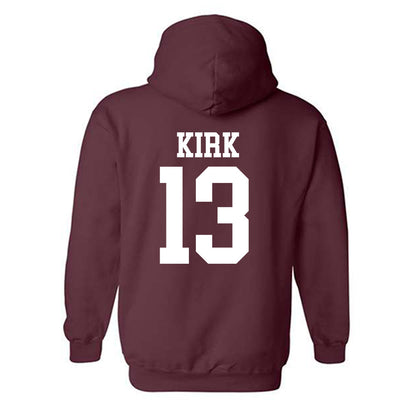 Mississippi State - NCAA Baseball : William Kirk - Classic Shersey Hooded Sweatshirt-1