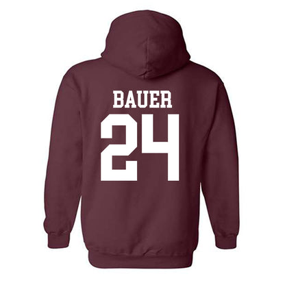 Mississippi State - NCAA Baseball : Jack Bauer - Classic Shersey Hooded Sweatshirt-1