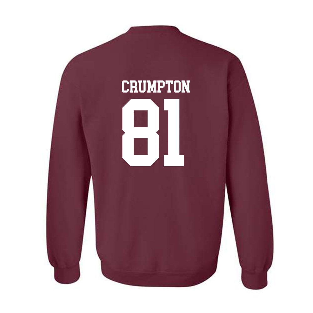 Mississippi State - NCAA Football : Zion Crumpton - Classic Shersey Crewneck Sweatshirt-1