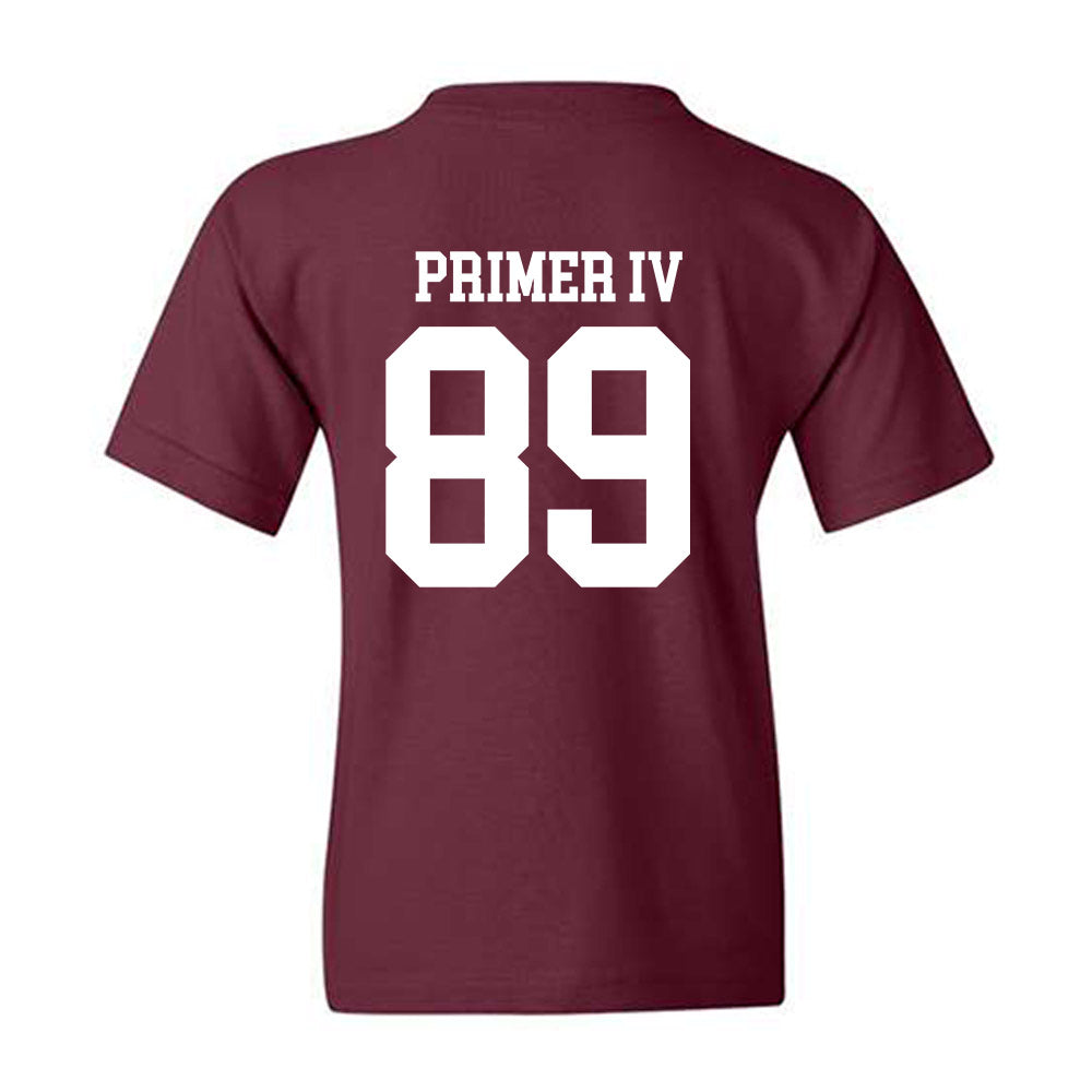 Mississippi State - NCAA Football : Jessie Primer IV - Classic Shersey Youth T-Shirt-1