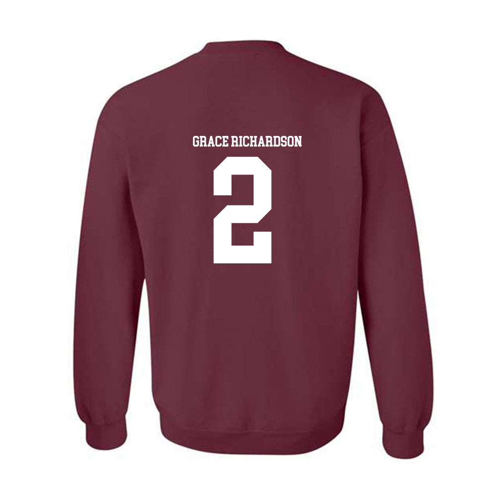 Mississippi State - NCAA Softball : Abby Grace Richardson - Classic Shersey Crewneck Sweatshirt-1