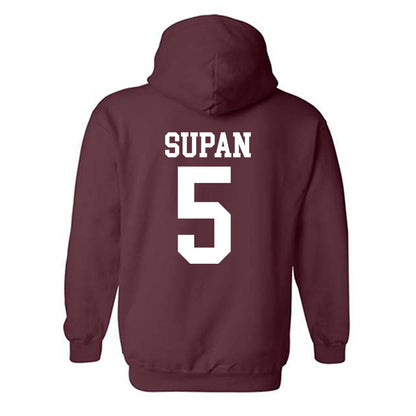 Mississippi State - NCAA Softball : Allyson Supan - Classic Shersey Hooded Sweatshirt-1
