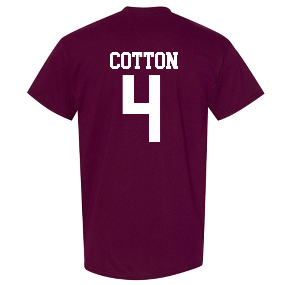 Mississippi State - NCAA Football : Zayion Cotton - Classic Shersey T-Shirt-1
