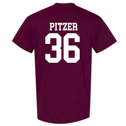 Mississippi State - NCAA Baseball : Tyler Pitzer - Classic Shersey T-Shirt-1