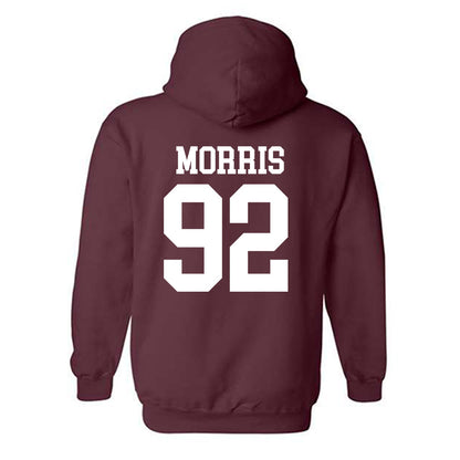 Mississippi State - NCAA Football : Kaleb Morris - Classic Shersey Hooded Sweatshirt-1