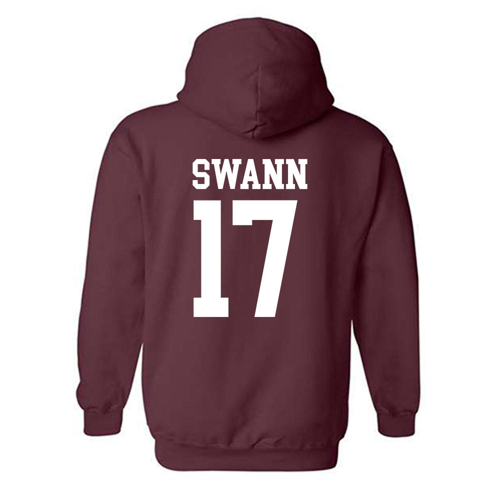 Mississippi State - NCAA Football : AJ Swann - Classic Shersey Hooded Sweatshirt-1