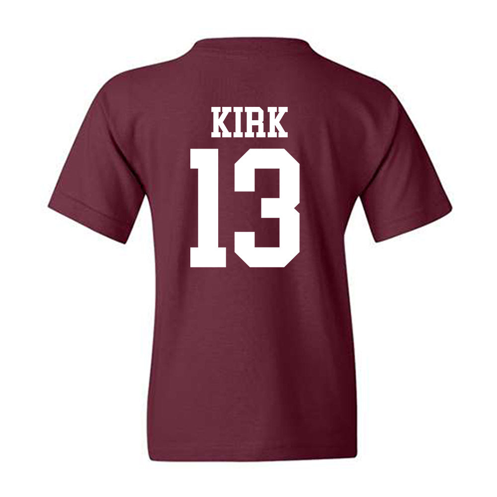Mississippi State - NCAA Baseball : William Kirk - Classic Shersey Youth T-Shirt-1