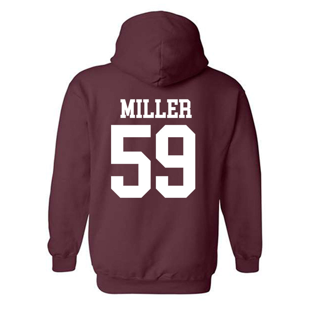 Mississippi State - NCAA Football : Tyler Miller - Classic Shersey Hooded Sweatshirt-1