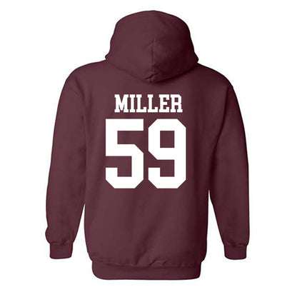 Mississippi State - NCAA Football : Tyler Miller - Classic Shersey Hooded Sweatshirt-1