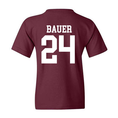 Mississippi State - NCAA Baseball : Jack Bauer - Classic Shersey Youth T-Shirt-1