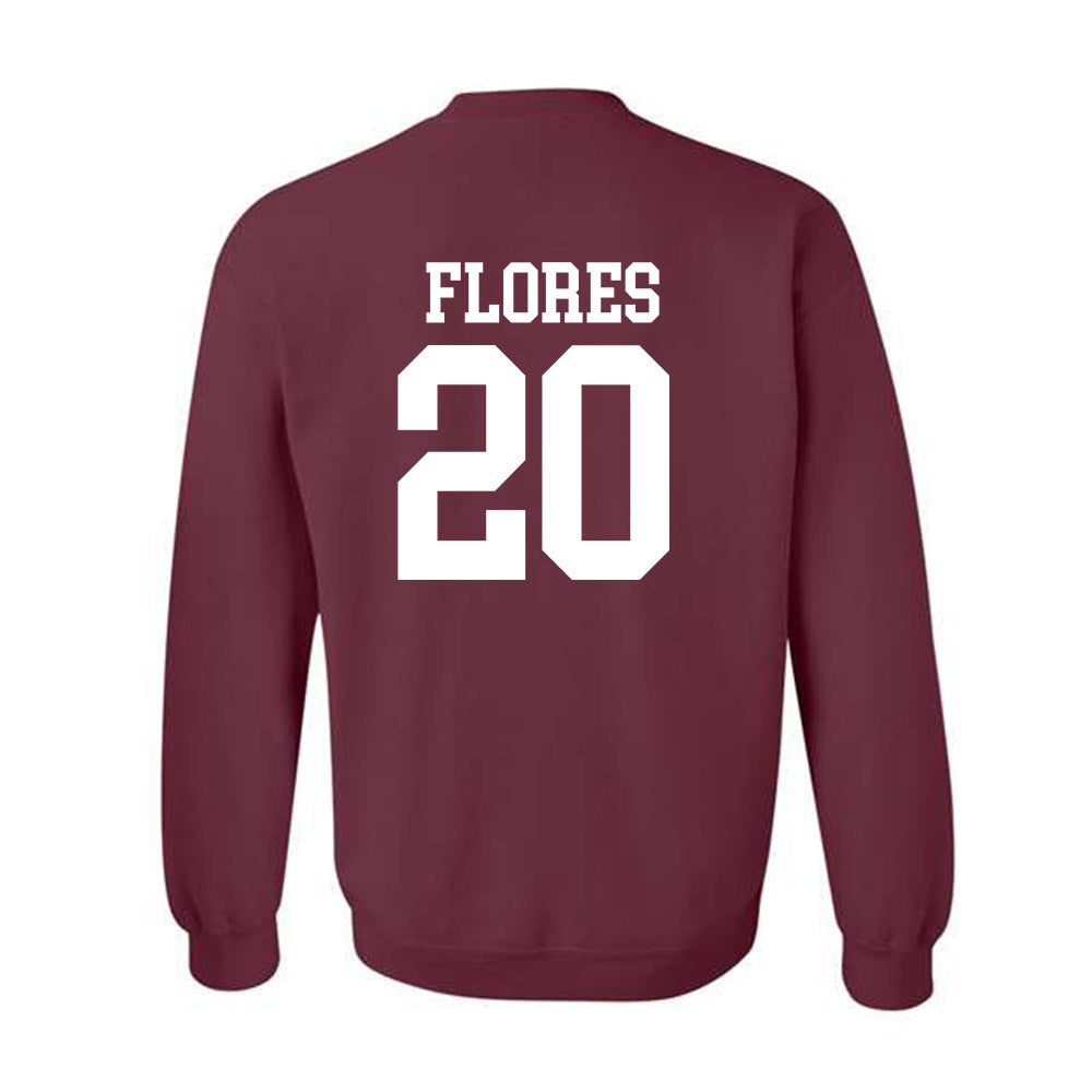 Mississippi State - NCAA Women's Basketball : Andrea Flores - Classic Shersey Crewneck Sweatshirt-1