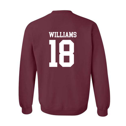 Mississippi State - NCAA Football : Riley Williams - Classic Shersey Crewneck Sweatshirt-1