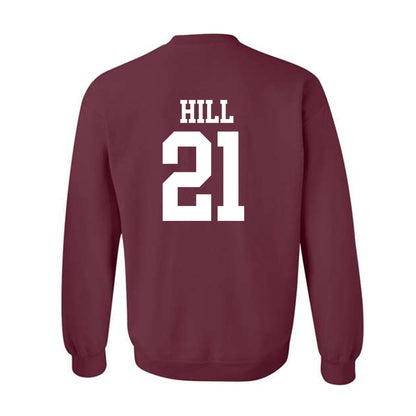 Mississippi State - NCAA Football : J.J. Hill - Classic Shersey Crewneck Sweatshirt-1