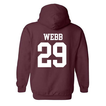 Mississippi State - NCAA Baseball : Maddox Webb - Classic Shersey Hooded Sweatshirt-1