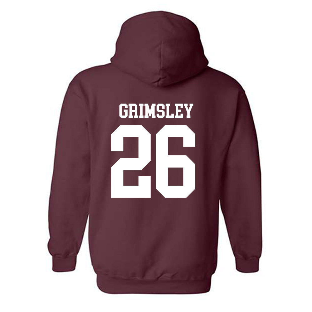 Mississippi State - NCAA Football : Jamroc Grimsley - Classic Shersey Hooded Sweatshirt-1
