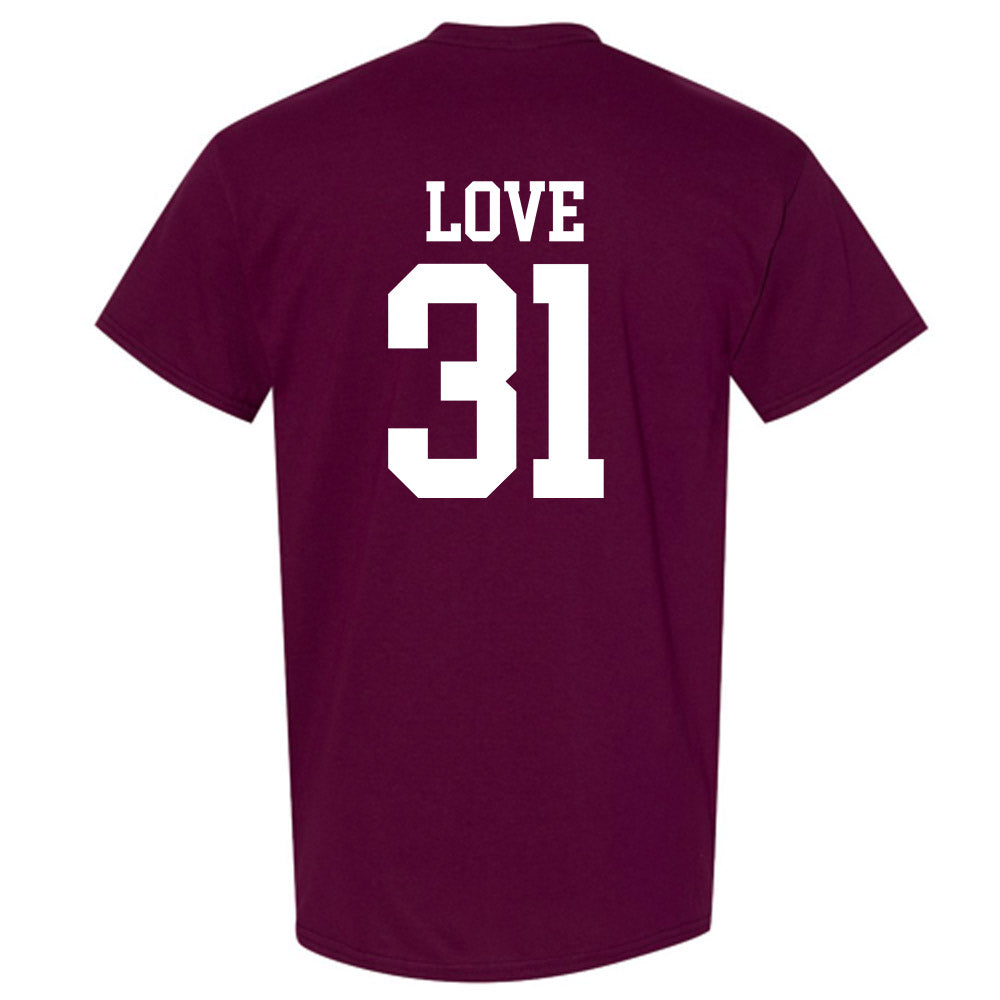 Mississippi State - NCAA Football : Terrance Love - Classic Shersey T-Shirt-1