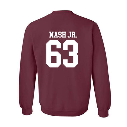 Mississippi State - NCAA Football : Mario Nash Jr. - Classic Shersey Crewneck Sweatshirt-1