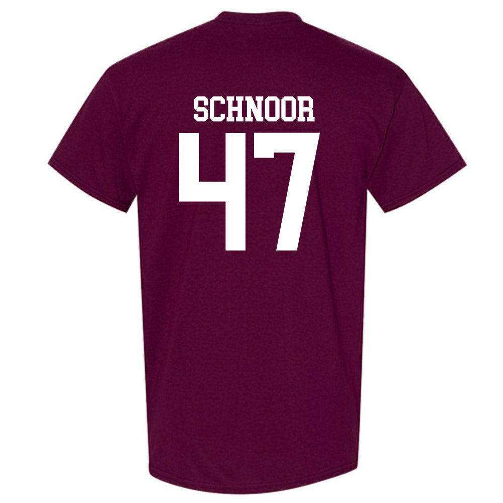 Mississippi State - NCAA Baseball : JT Schnoor - Classic Shersey T-Shirt-1