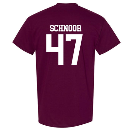 Mississippi State - NCAA Baseball : JT Schnoor - Classic Shersey T-Shirt-1