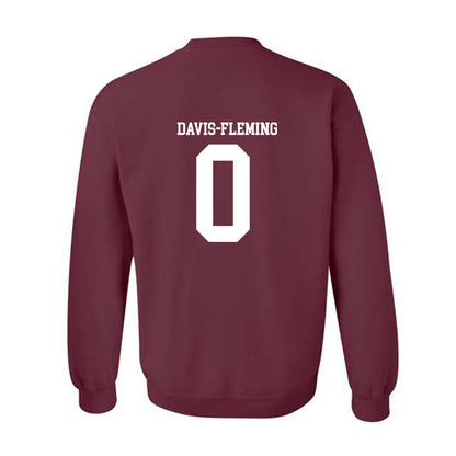 Mississippi State - NCAA Men's Basketball : Jamarion Davis-Fleming - Classic Shersey Crewneck Sweatshirt-1