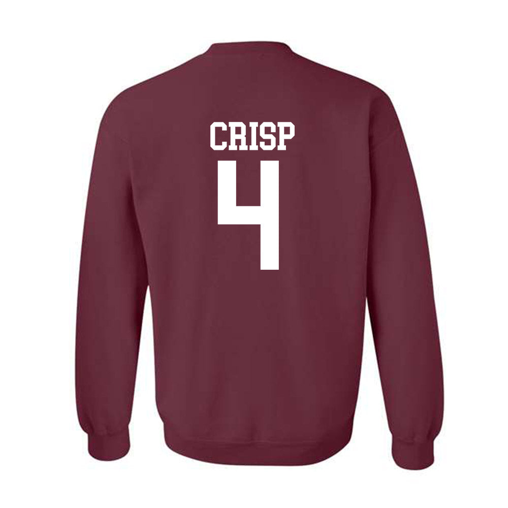 Mississippi State - NCAA Women's Basketball : Trayanna Crisp - Classic Shersey Crewneck Sweatshirt-1