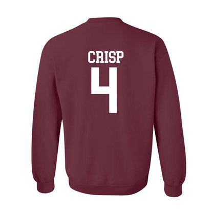 Mississippi State - NCAA Women's Basketball : Trayanna Crisp - Classic Shersey Crewneck Sweatshirt-1