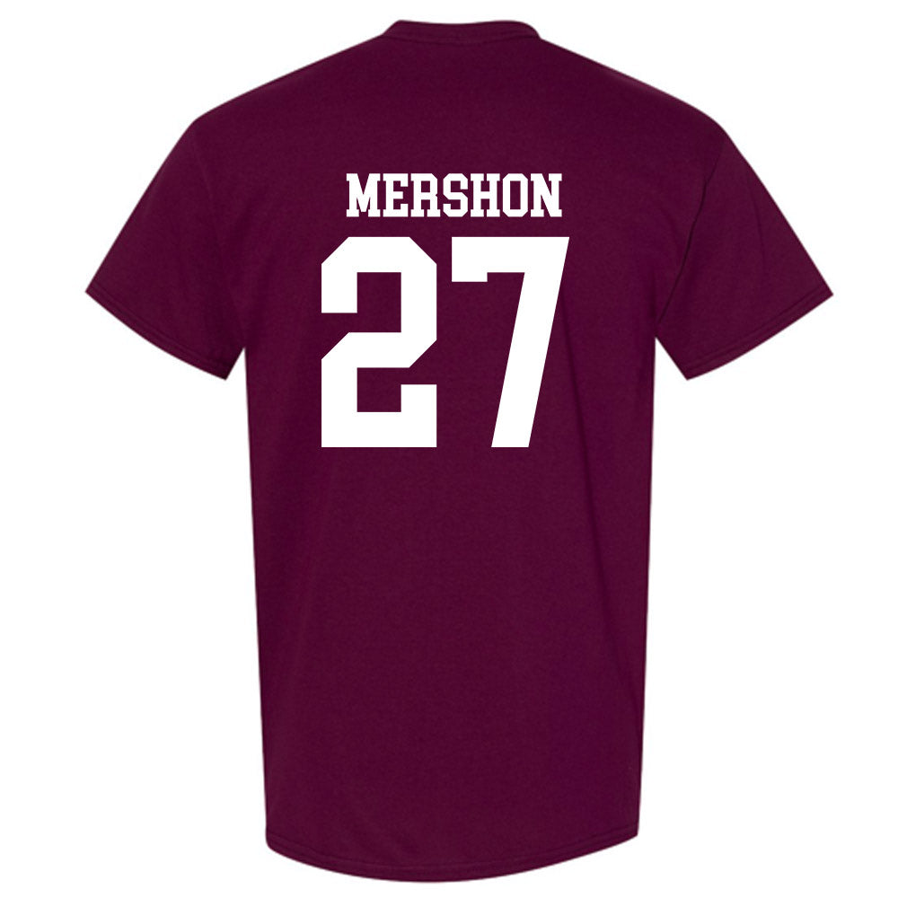 Mississippi State - NCAA Baseball : Peter Mershon - Classic Shersey T-Shirt-1