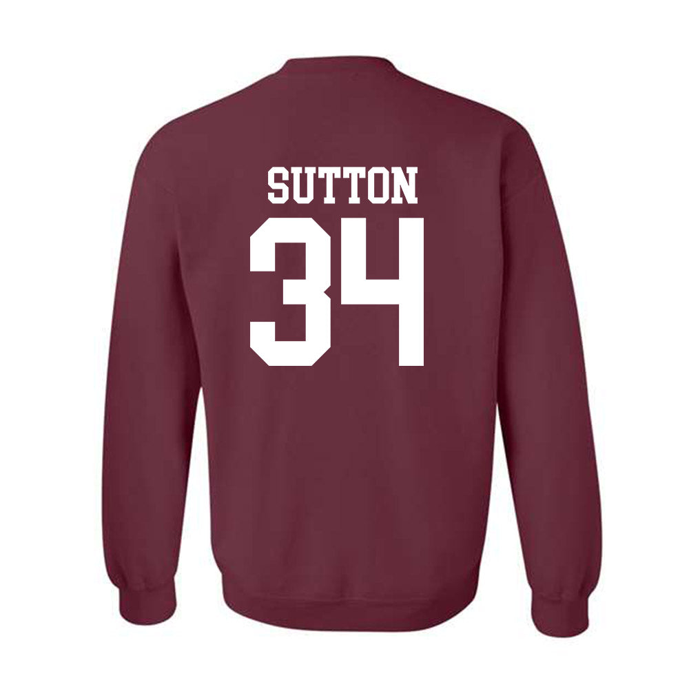 Mississippi State - NCAA Football : Vic Sutton - Classic Shersey Crewneck Sweatshirt-1