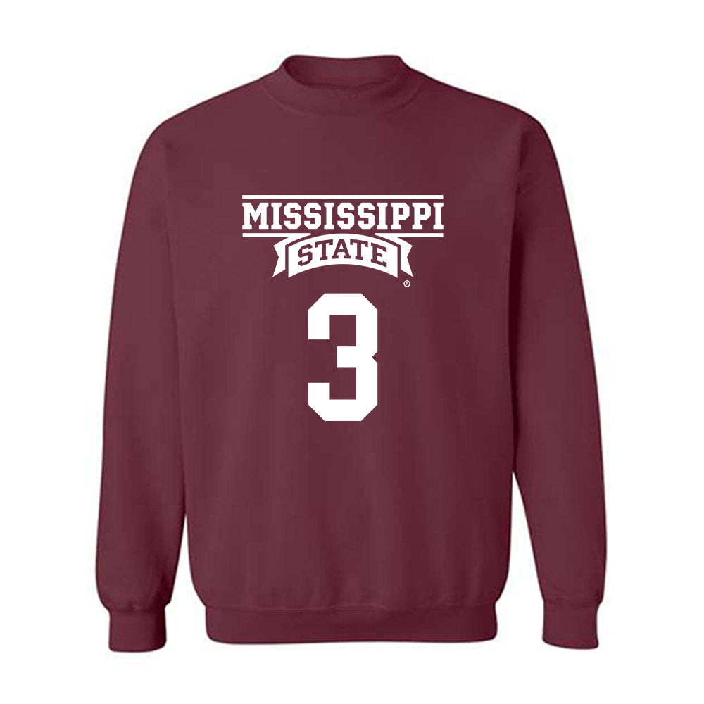 Mississippi State - NCAA Softball : Peja Goold - Classic Shersey Crewneck Sweatshirt-0