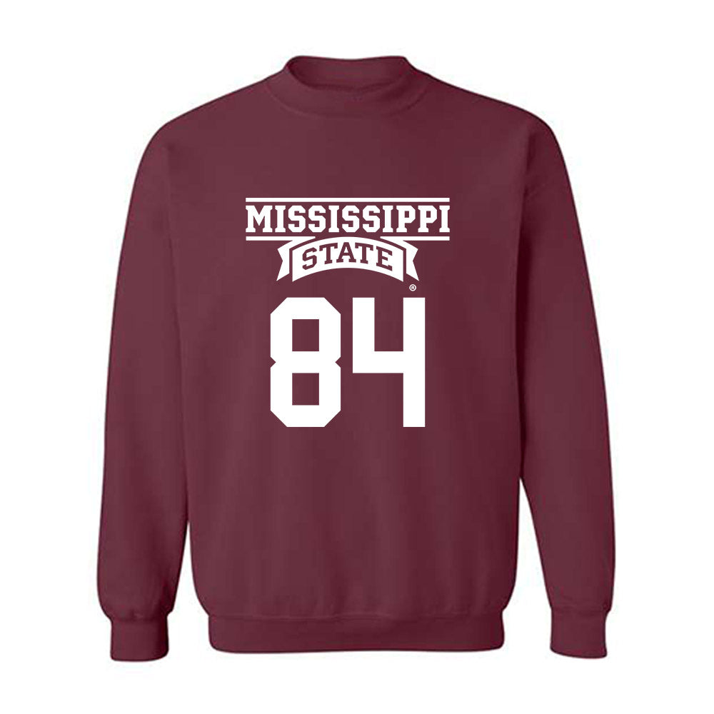 Mississippi State - NCAA Football : Adam Land - Classic Shersey Crewneck Sweatshirt-0