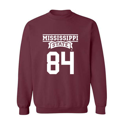 Mississippi State - NCAA Football : Adam Land - Classic Shersey Crewneck Sweatshirt-0