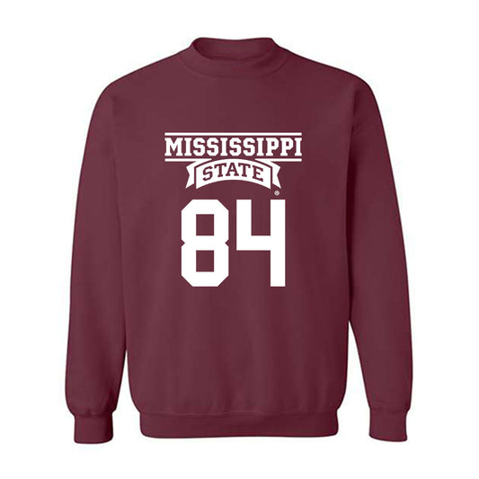 Mississippi State - NCAA Football : Adam Land - Classic Shersey Crewneck Sweatshirt-0