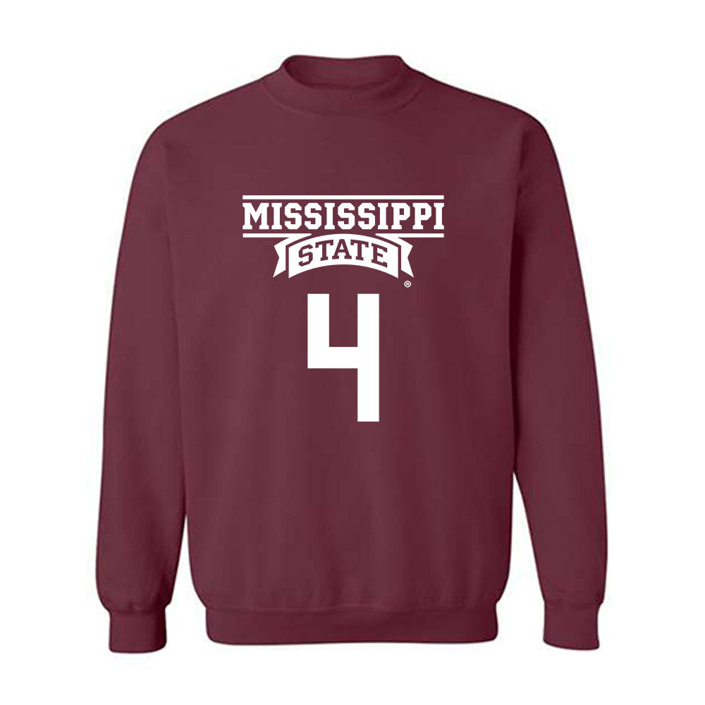 Mississippi State - NCAA Women's Volleyball : mckenna yates - Classic Shersey Crewneck Sweatshirt-0