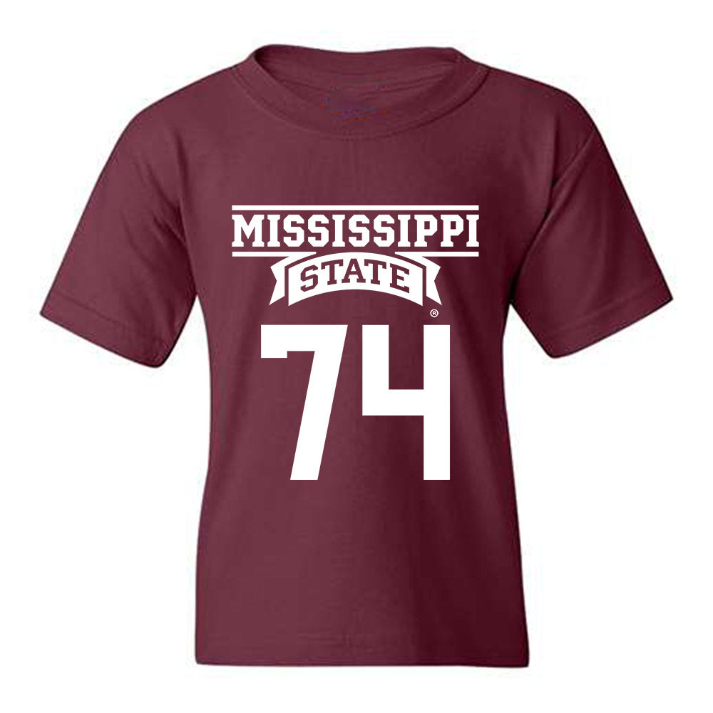 Mississippi State - NCAA Football : Kison Shepard - Classic Shersey Youth T-Shirt-0