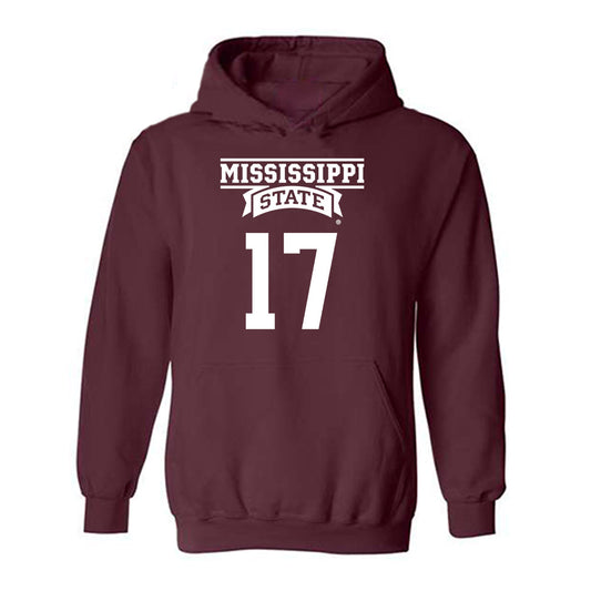 Mississippi State - NCAA Women's Volleyball : Kyla Scharfman - Classic Shersey Hooded Sweatshirt-0
