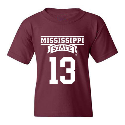 Mississippi State - NCAA Football : Sanfrisco Magee - Classic Shersey Youth T-Shirt-0