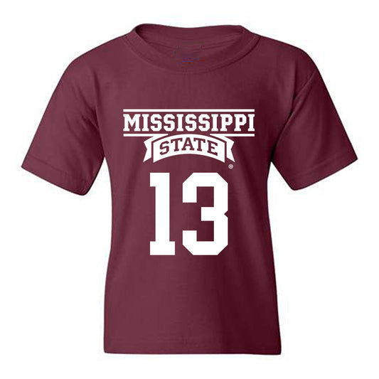 Mississippi State - NCAA Football : Sanfrisco Magee - Classic Shersey Youth T-Shirt-0